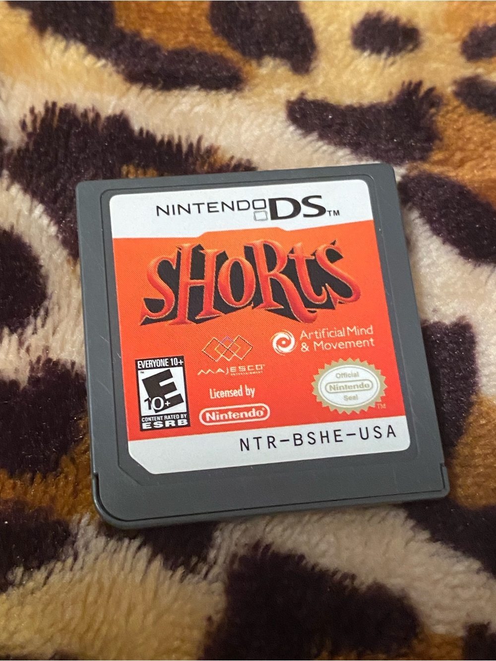 Ds Shorts Game Card